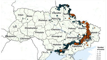 Map - Ukraine war situation update | 16 - 22 August 2025