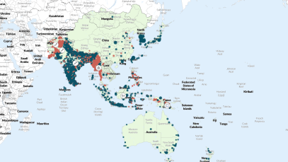 Map - Asia-Pacific Overview: September 2025