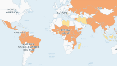 CAST map for listing