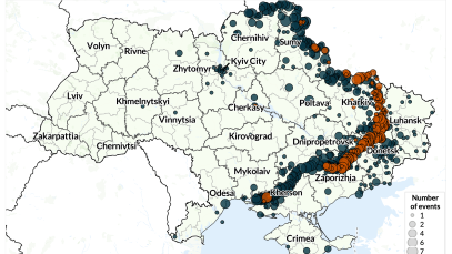 Political violence events in Ukraine 23-29 May 2026