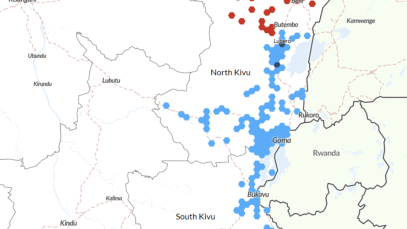 Map - As M23 rebels take hold of eastern Congo, the Islamic State is capitalizing on the chaos