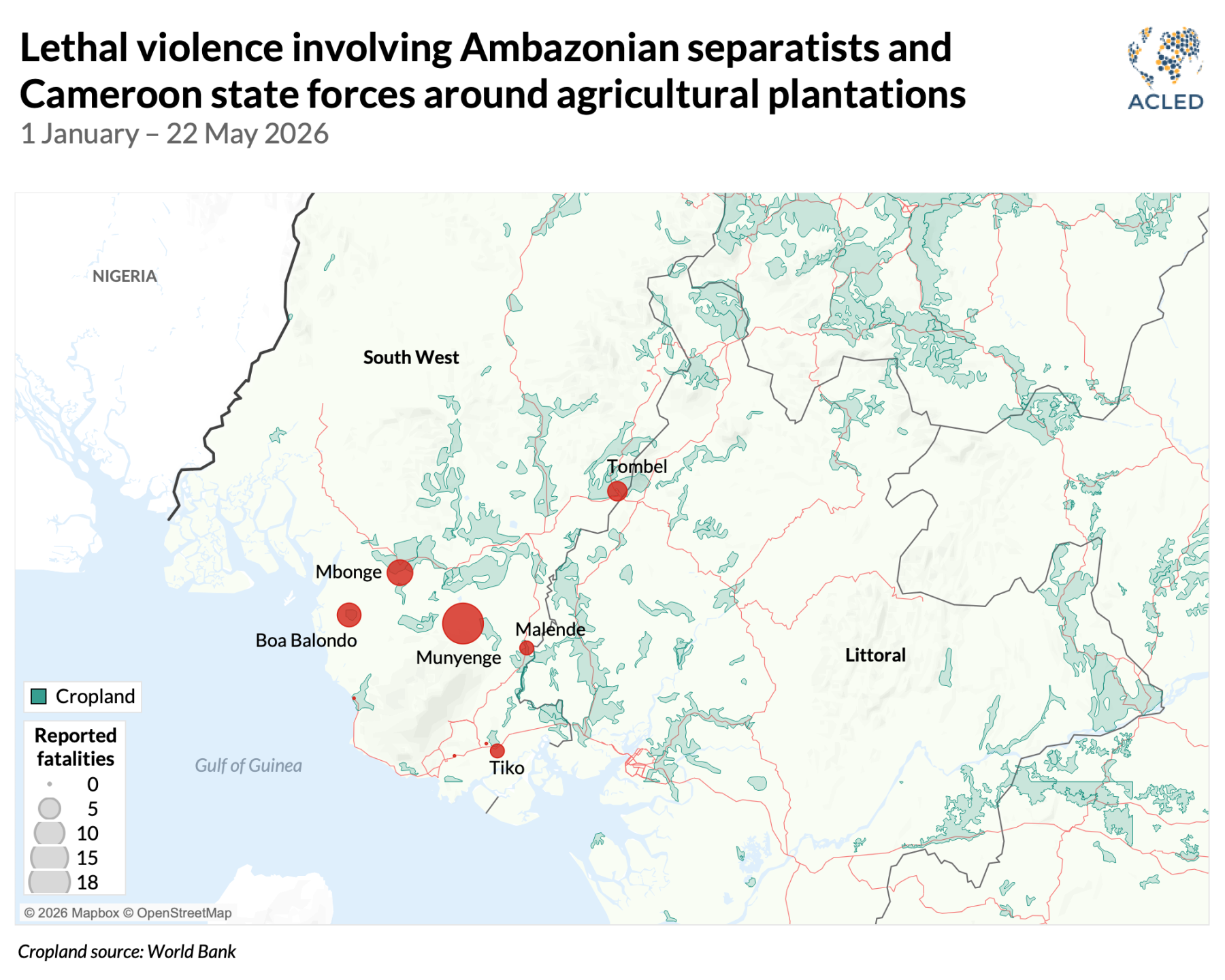 Cameroon map