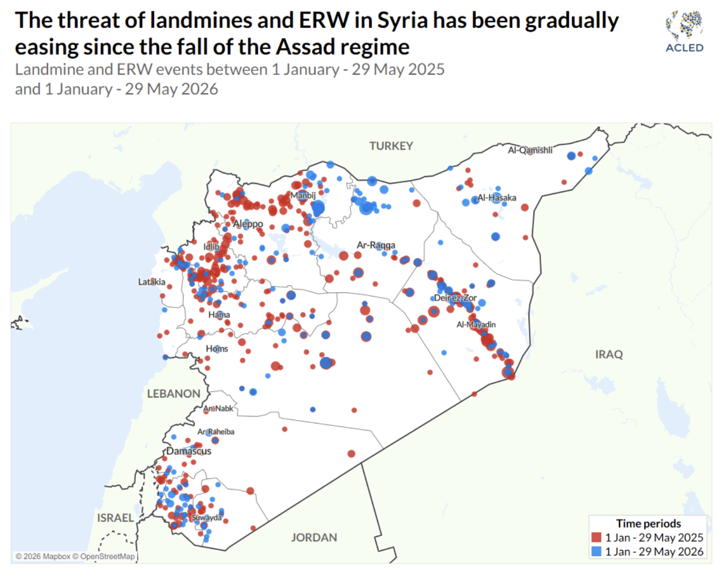map syria